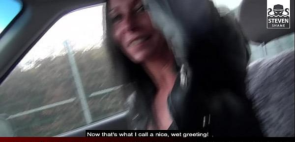 MILF IN PUBLIC German Slut Lady Paris Banged Beside Main Road (Berlin OUTDOOR)! StevenShame.dating